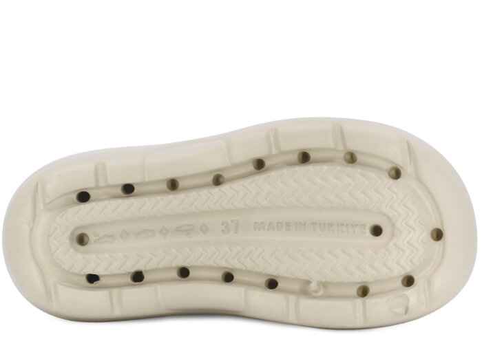 Calx Zenne EZ1410 Kutulu Lux Eva Terlik Kum Beji - 3