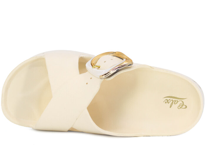 Calx Zenne EZ1420 Kutulu Lux Eva Terlik Blond - Calx (1)