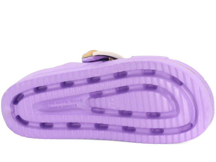 Calx Zenne EZ1420 Kutulu Lux Eva Terlik Mor - 3