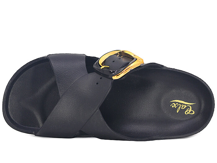 Calx Zenne EZ1420 Kutulu Lux Eva Terlik Siyah - Calx (1)