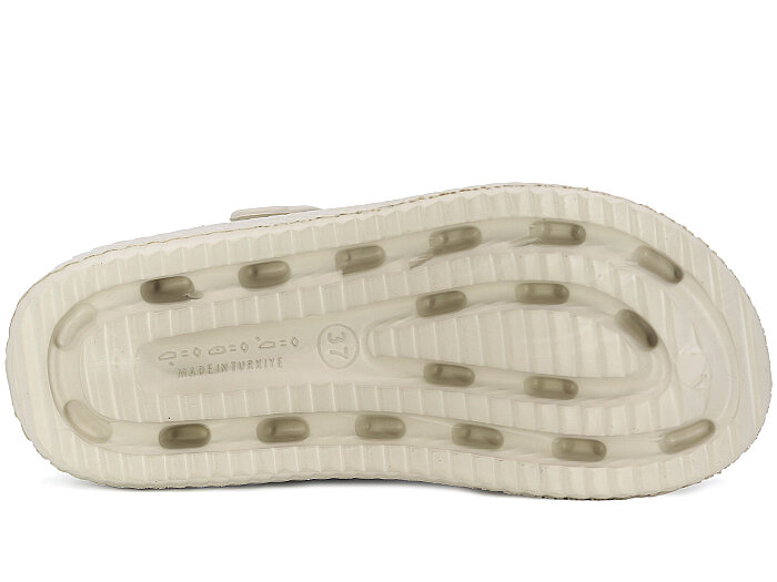 Calx Zenne EZ1430 Döngülü Eva Kutulu Cross Terlik Bej - 3