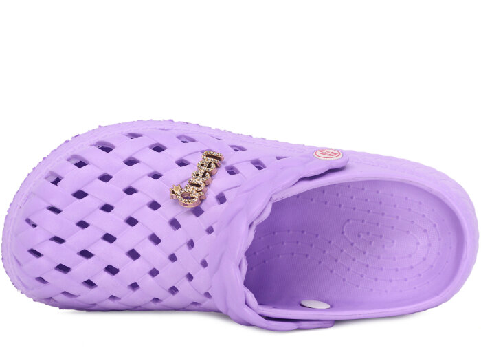 Calx Zenne EZ1430 Döngülü Eva Kutulu Cross Terlik Mor - Calx (1)