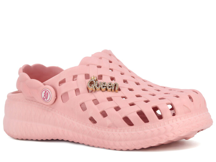 Calx Zenne EZ1430 Döngülü Eva Kutulu Cross Terlik Pudra - Calx