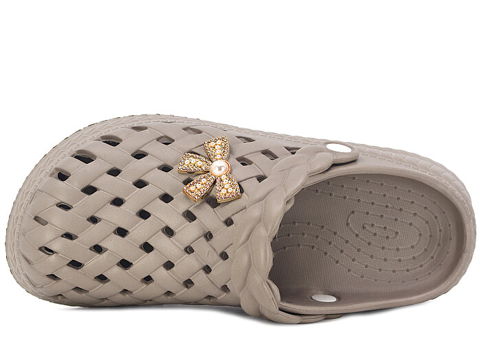 Calx Zenne EZ1430 Döngülü Eva Kutulu Cross Terlik Vizon - Calx (1)