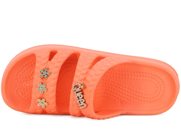 Calx Zenne EZ1440 Taşlı Lux Eva Terlik Kavun - Calx (1)