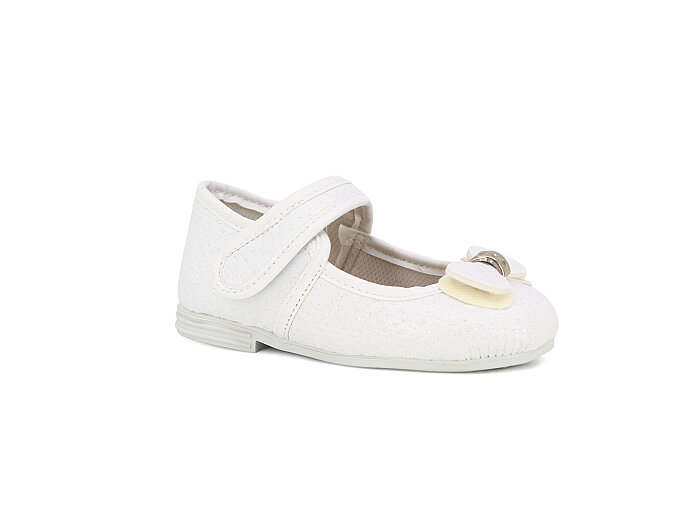 Can Bebe 2026 Çocuk Babet Ayakkabı Beyaz - Can
