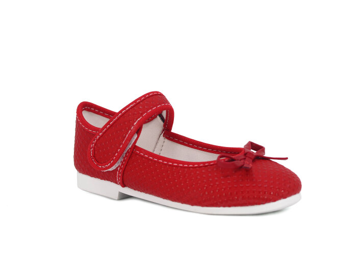 Can Patik 2026 Çocuk Babet Ayakkabı Kırmızı - 1