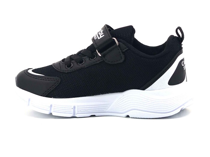 Carby Patik 138 Işıklı Anorak Spor Ayakkabı Siyah - Beyaz