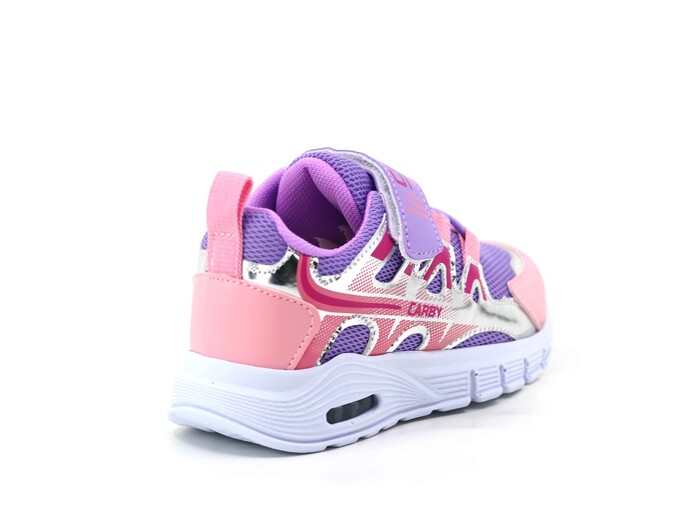 Carby Patik 139 Işıklı Anorak Spor Ayakkabı Lila - Pembe - Parlak Fuşya
