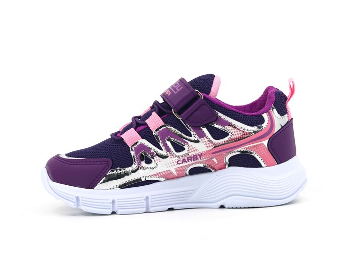 Carby Patik 139 Işıklı Anorak Spor Ayakkabı Mor - Pembe - Carby (1)