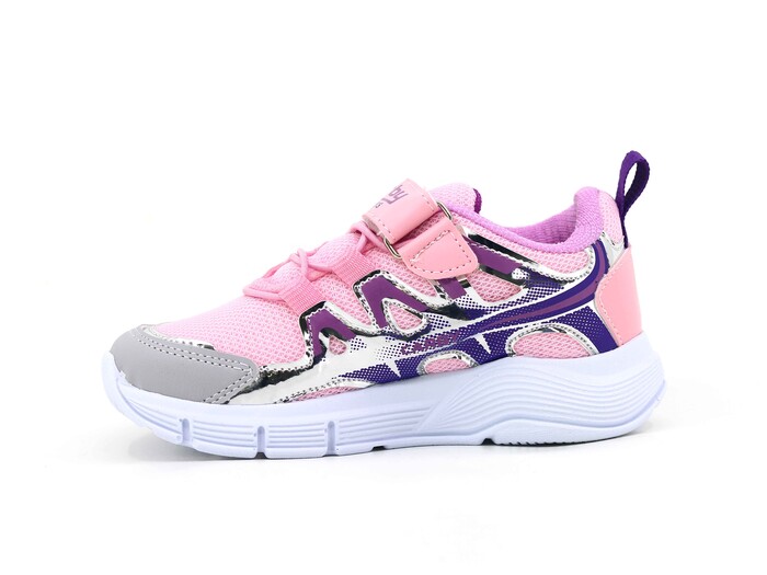 Carby Patik 139 Işıklı Anorak Spor Ayakkabı Pembe - Buz - Mor - Carby (1)