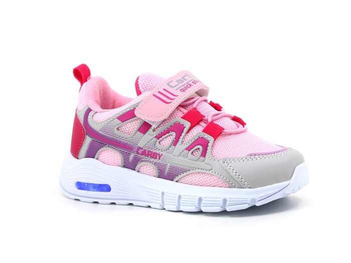 Carby Patik 139 Işıklı Anorak Spor Ayakkabı Pembe - Lila - Buz - Fuşya