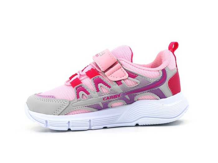 Carby Patik 139 Işıklı Anorak Spor Ayakkabı Pembe - Lila - Buz - Fuşya