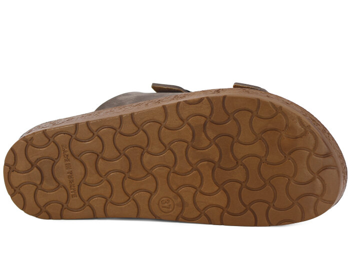 Çınar Zenne 3110 Poşetli Model Günlük Terlik Vizon - 3