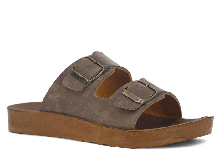 Çınar Zenne 3110 Poşetli Model Günlük Terlik Vizon - 1