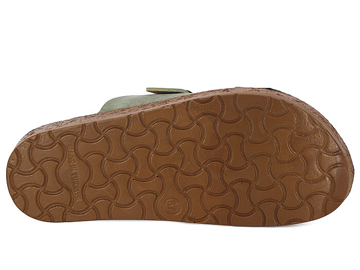 Çınar Zenne 3110 Poşetli Model Günlük Terlik Yeşil - 3