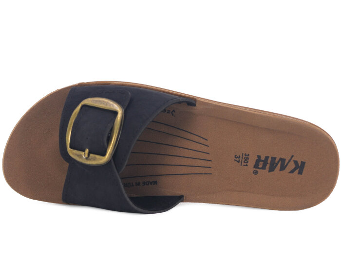 Çınar Zenne 3501 Poşetli Model Günlük Terlik Siyah - Çınar (1)