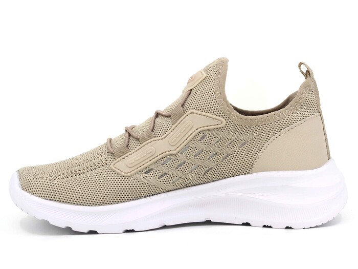 Conpax Zenne 1272 Triko Spor Ayakkabı Bej - Beyaz - 2