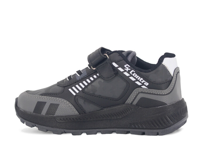 Contra Filet C91 Cilt Spor Ayakkabı Siyah - Füme - 2