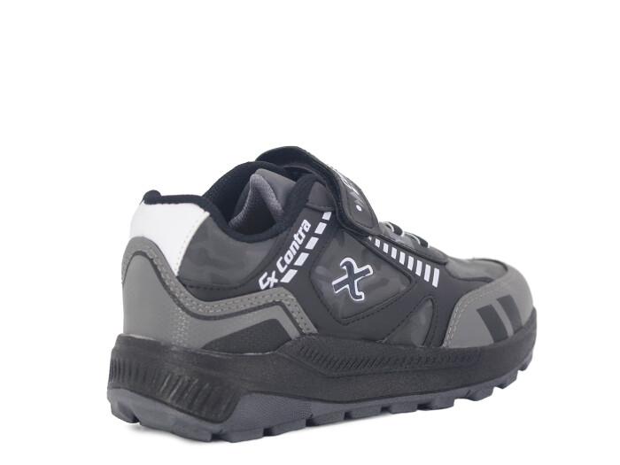 Contra Filet C91 Cilt Spor Ayakkabı Siyah - Füme - 3