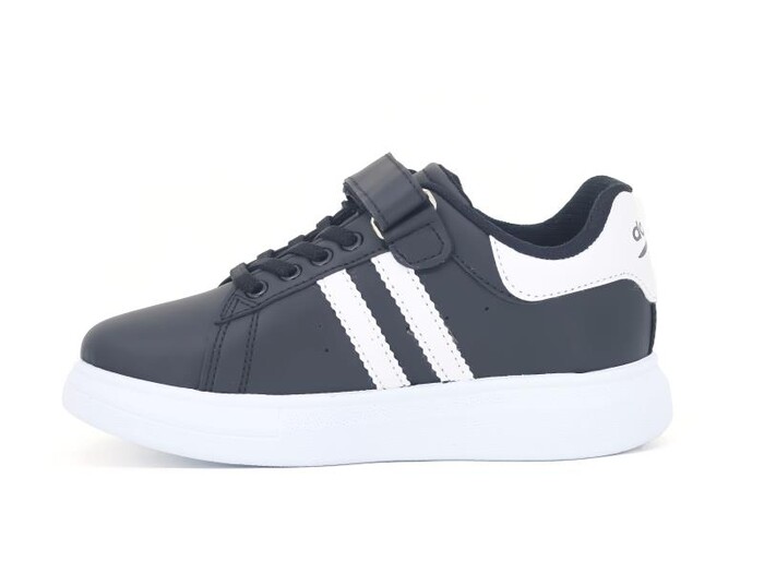 Daflon Filet 044 Cilt Spor Ayakkabı Siyah - Beyaz - Daflon (1)