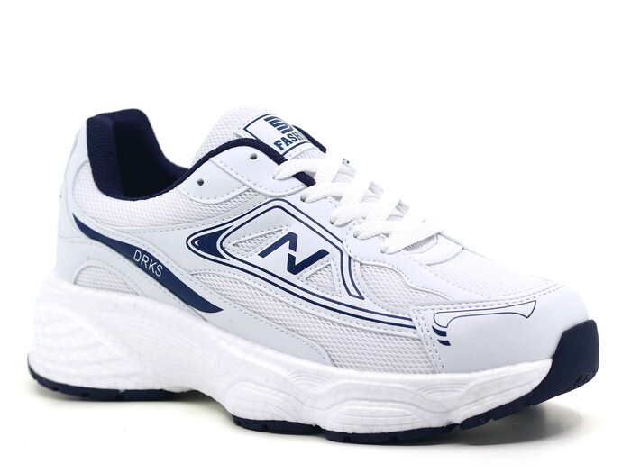 Darkstep Zenne 182 Anorak Spor Ayakkabı Beyaz - Lacivert - Darkstep