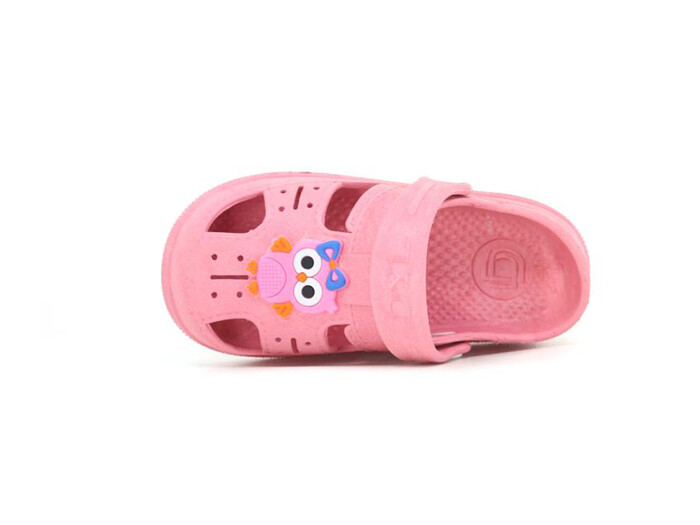 Daye Bebe BK01001 Hayvanlı Kaymaz Sandalet Pembe - Daye (1)