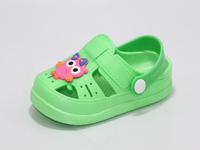 Daye Bebe BK01001 Hayvanlı Kaymaz Sandalet Yeşil - 2