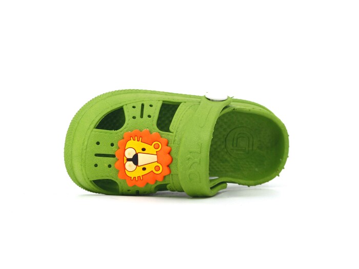 Daye Bebe BK01001 Hayvanlı Kaymaz Sandalet Yeşil - 2