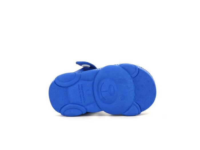 Daye Bebe BK05001 Hayvanlı Kaymaz Sandalet Mavi - 3