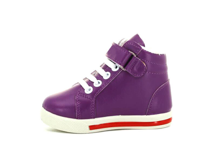 Daye Bebe K-427 Star Lastikli Kalpli Bot Lila - 2