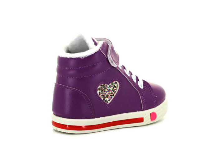 Daye Bebe K-427 Star Lastikli Kalpli Bot Lila - 3