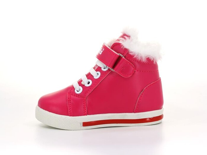 Daye Bebe K-427 Star Lastikli Kalpli Bot Fuşya - 2