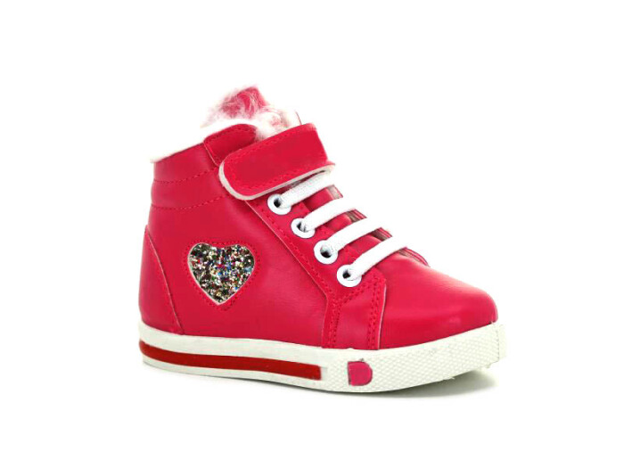 Daye Bebe K-427 Star Lastikli Kalpli Bot Fuşya - Daye