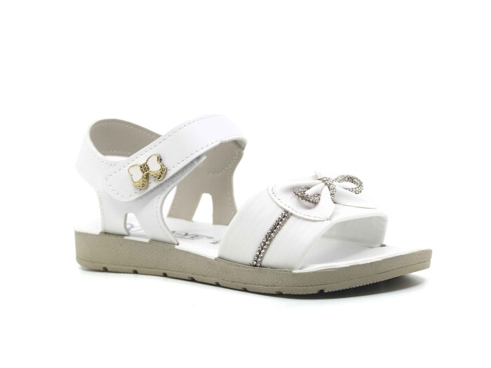 Daye Filet 6134 Kız Sandalet Beyaz 
