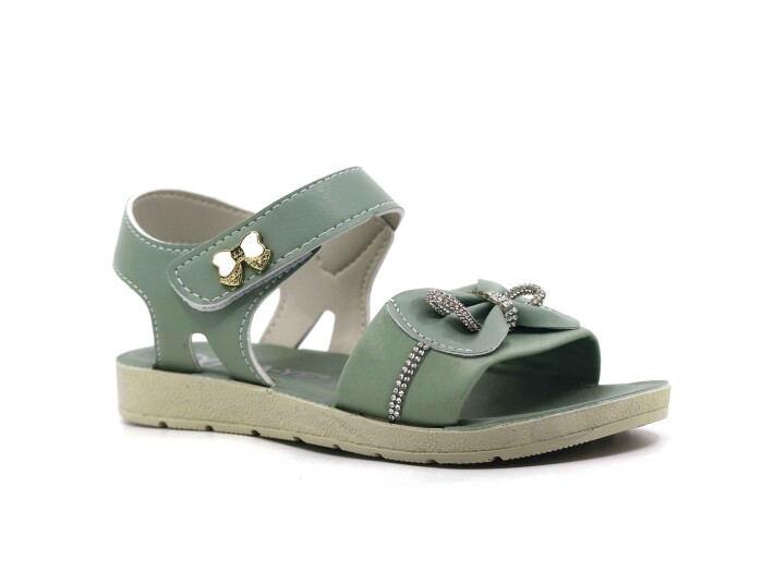 Daye Filet 6134 Kız Sandalet Yeşil - Daye