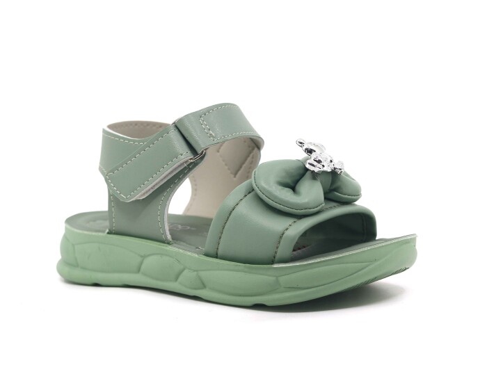 Daye Filet 6223 Kız Sandalet Yeşil - 1