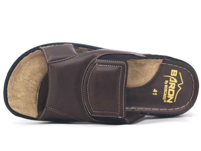 Daye Merdane B-2210 Baron Monta Kutulu Günlük Terlik Kahve - Daye (1)