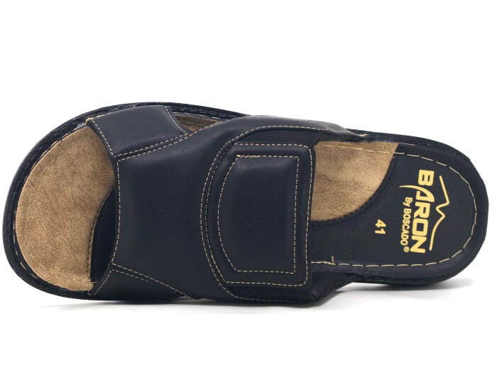 Daye Merdane B-2210 Baron Monta Kutulu Günlük Terlik Siyah - Daye (1)