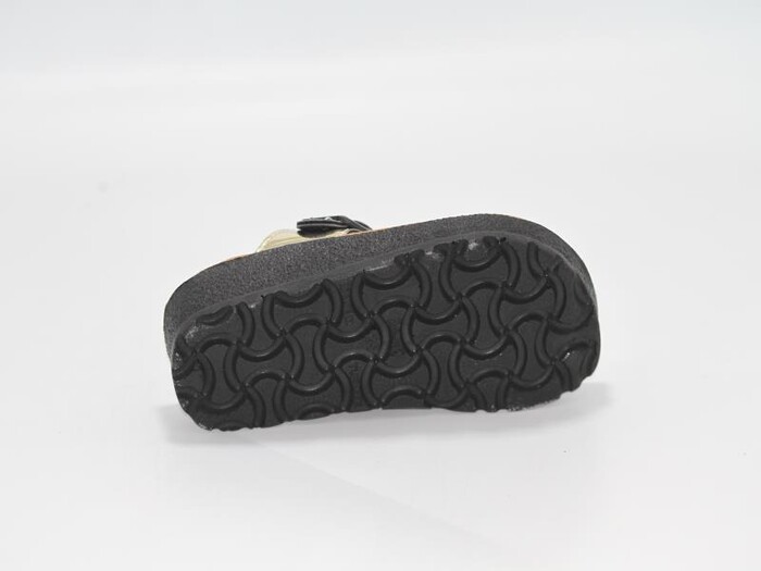 Daye Patik 8504 Birken Lame Parmak Arası Terlik Altın - 4