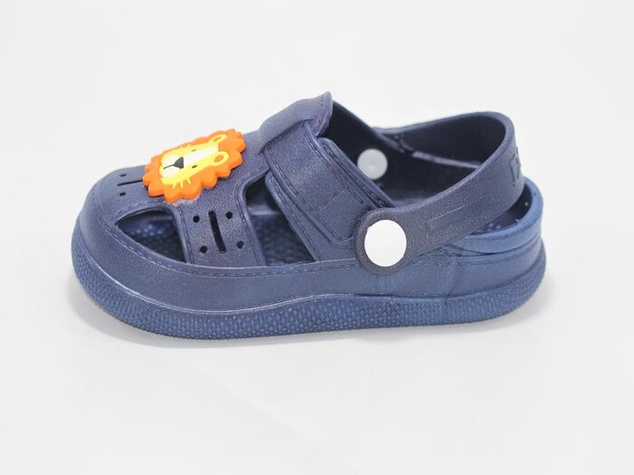 Daye Patik PK01001 Hayvanlı Kaymaz Sandalet Lacivert - 3