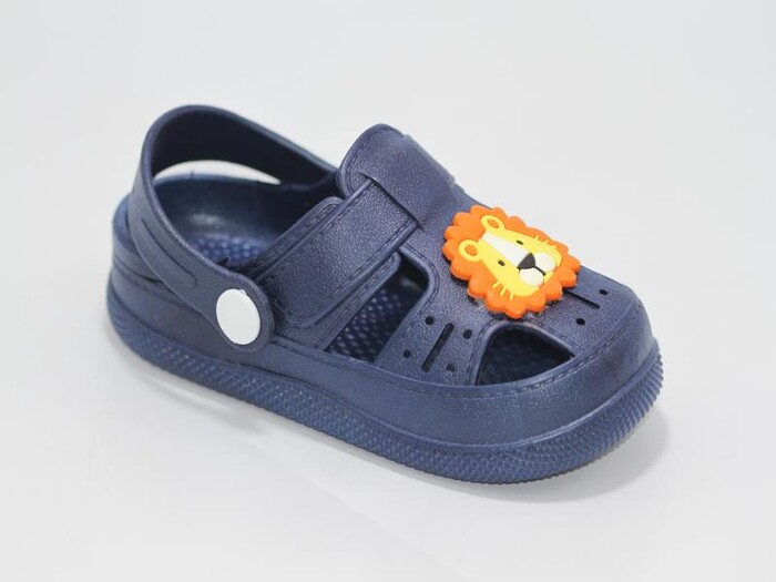 Daye Patik PK01001 Hayvanlı Kaymaz Sandalet Lacivert 
