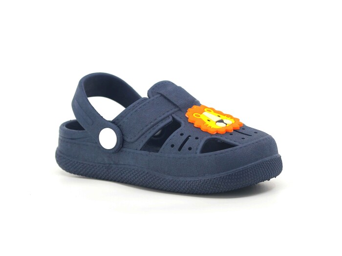 Daye Patik PK01001 Hayvanlı Kaymaz Sandalet Lacivert 