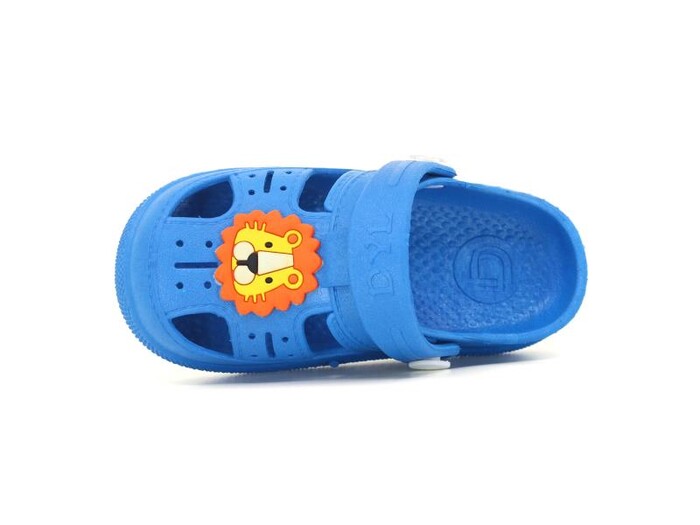 Daye Patik PK01001 Hayvanlı Kaymaz Sandalet Mavi - 2
