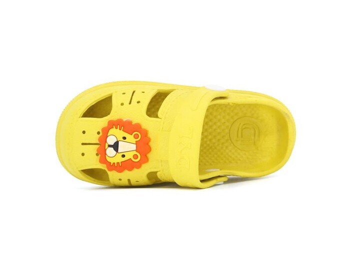 Daye Patik PK01001 Hayvanlı Kaymaz Sandalet Sarı - 2