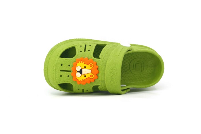 Daye Patik PK01001 Hayvanlı Kaymaz Sandalet Yeşil - 2