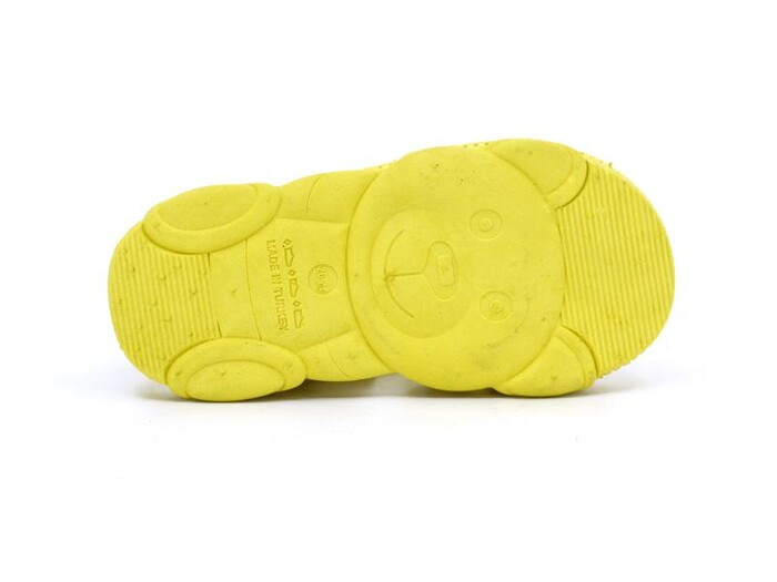 Daye Patik PK05001 Hayvanlı Kaymaz Sandalet Sarı - 3