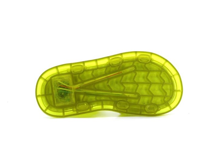 Daye Patik PK05201 Işıklı Kaymaz Kutulu Sandalet Sarı - Thumbnail