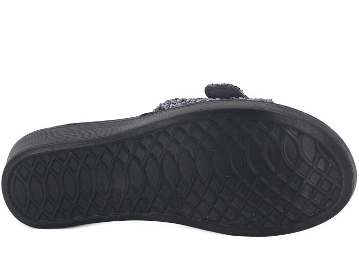 Daye Zenne 27326 Masal Tek Toka Poşetli Günlük Terlik Platin - 3