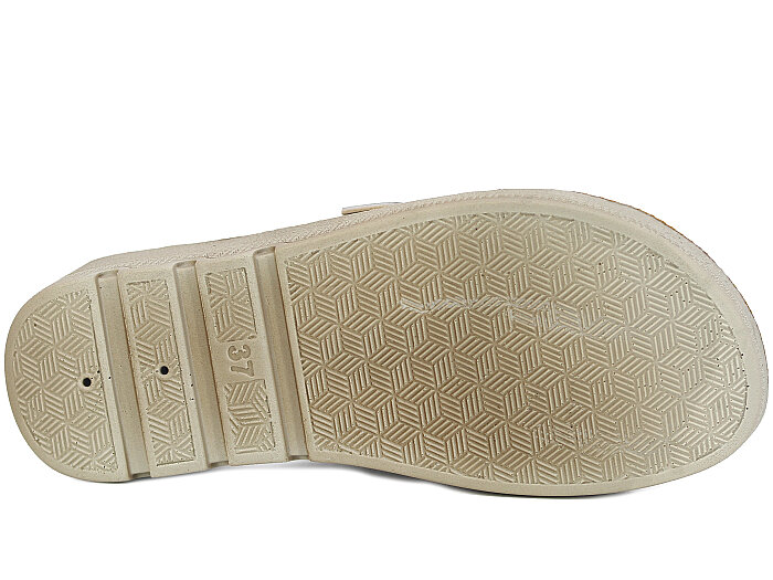 Daye Zenne 27531 Devin Çift Toka Kutulu Günlük Terlik Altın - 3